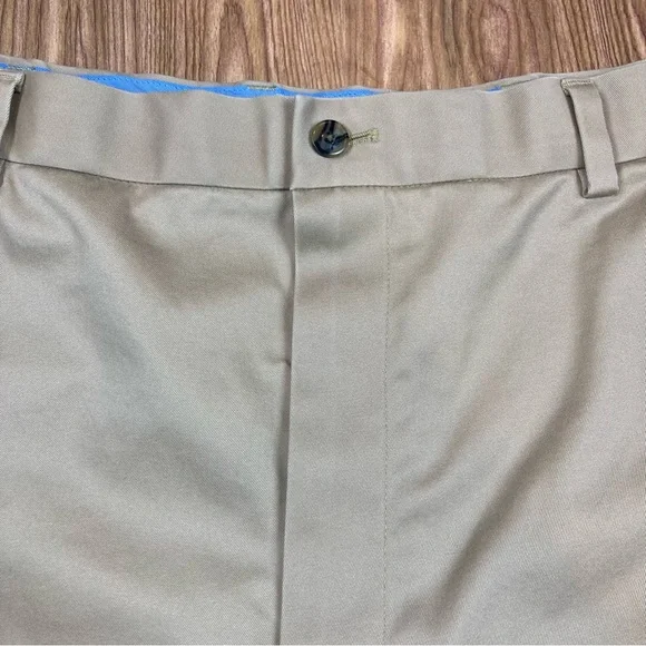 Brooks Brothers Lightweight Advantage Khaki Chino Shorts - 42 Waist - Picture 2 of 8